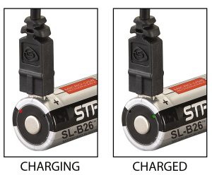 Baterías Recargables USB Streamlight SL-B26 (Tipo 18650)