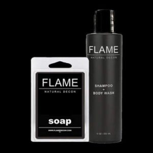 Kit de Shampoo/Body Wash + Jabón Flame Decon